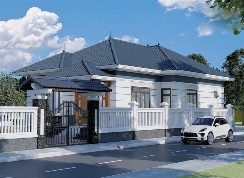 Thiết kế nhà Phan Thiết, Xây nhà trọn gói Phan Thiết, Thi công nhà trọn gói Phan Thiết, Thiết kế Thi công nội thất Phan Thiết Bình Thuận, Công ty Xây dựng Bình Thuận, Thiết kế nhà Bình Thuận, Xây nhà trọn gói Bình Thuận. Mẫu biệt thự 1 tầng 9x12m