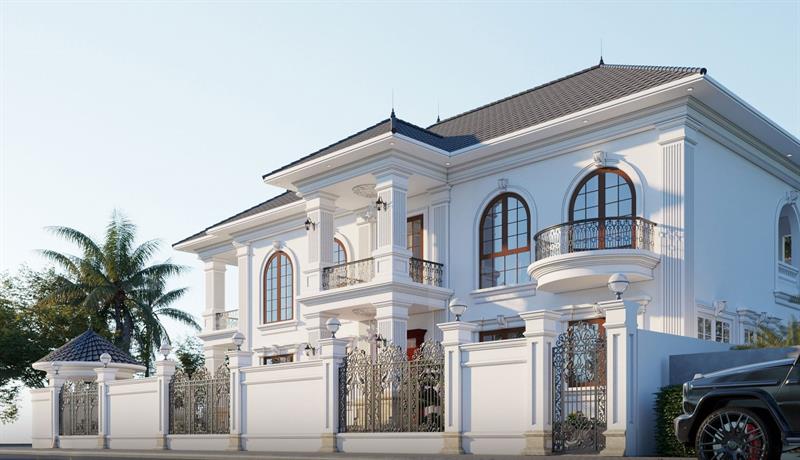 Sealand Miền Nam | Công ty xây dựng uy tín tại TP Hồ Chí Minh. Khám phá sức hút bất tận của biệt thự 2 tầng kiểu Pháp cổ điển