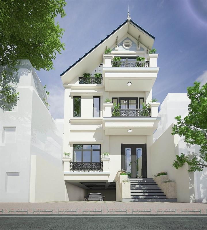 Sealand Miền Nam | Công ty xây dựng uy tín tại TP Hồ Chí Minh. Mẫu nhà ống có tầng bán hầm tuyệt đẹp nhất